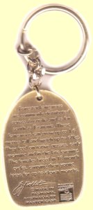 Quality kangaroo key chain with kangaroo facts